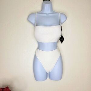 Zaful White Bikini Set